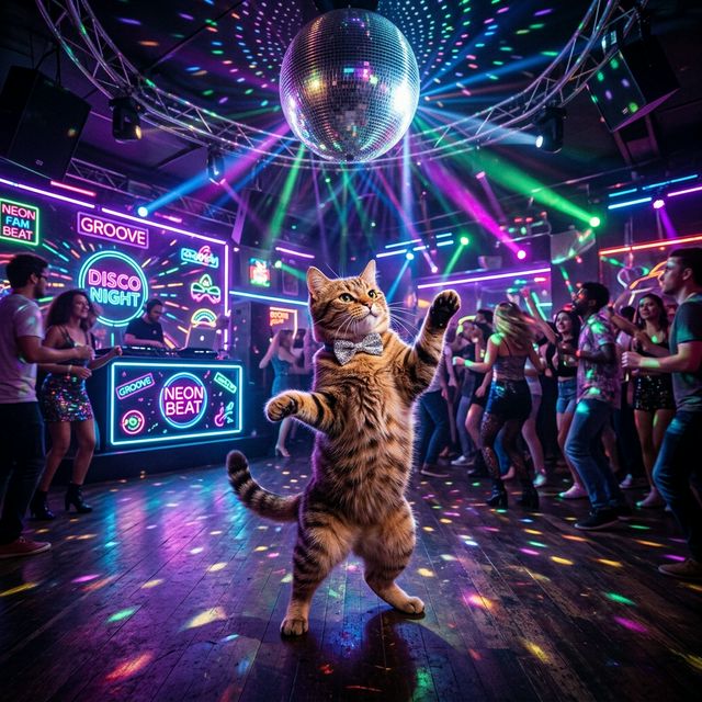 Disco Cat AI